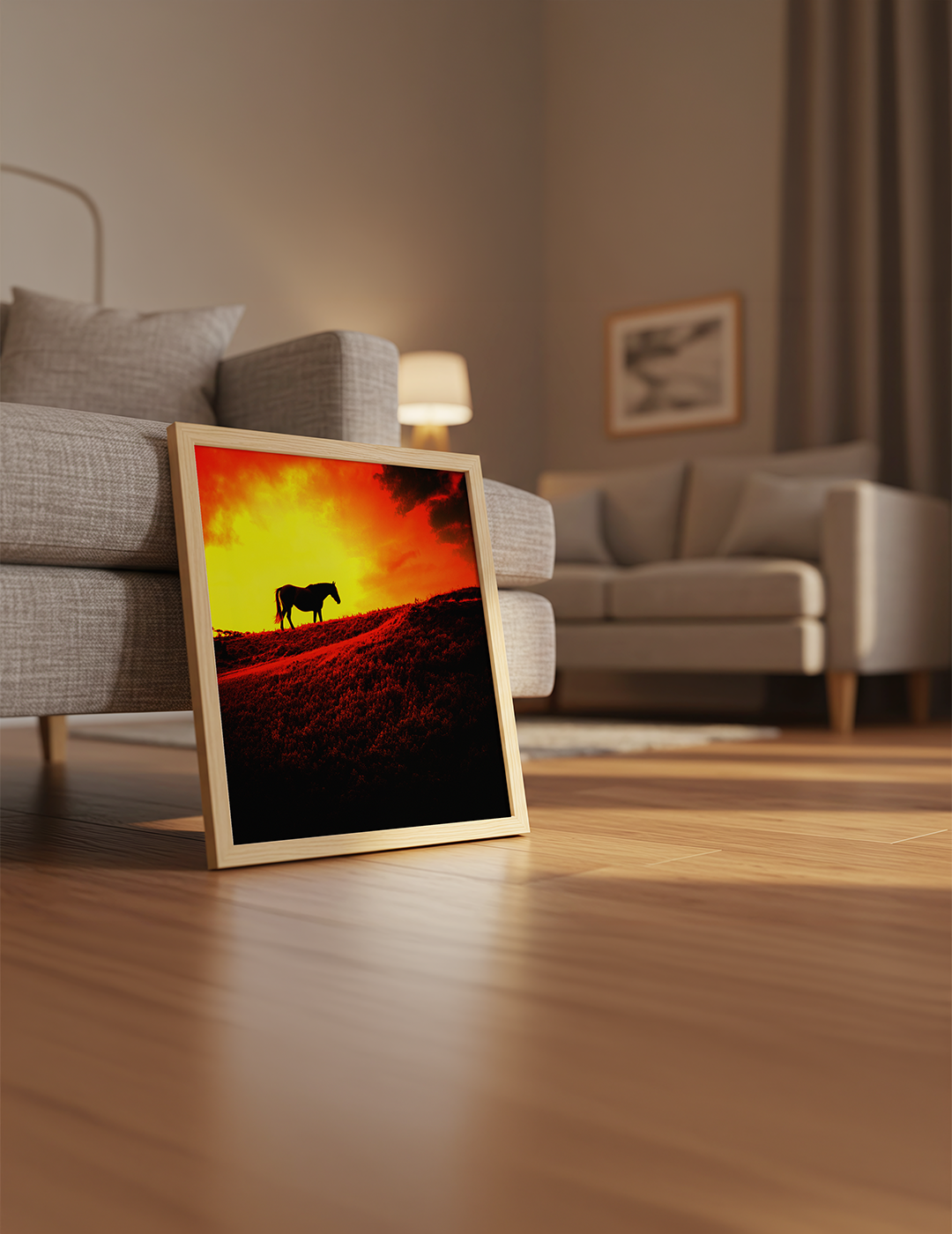 Solitude at Sunset